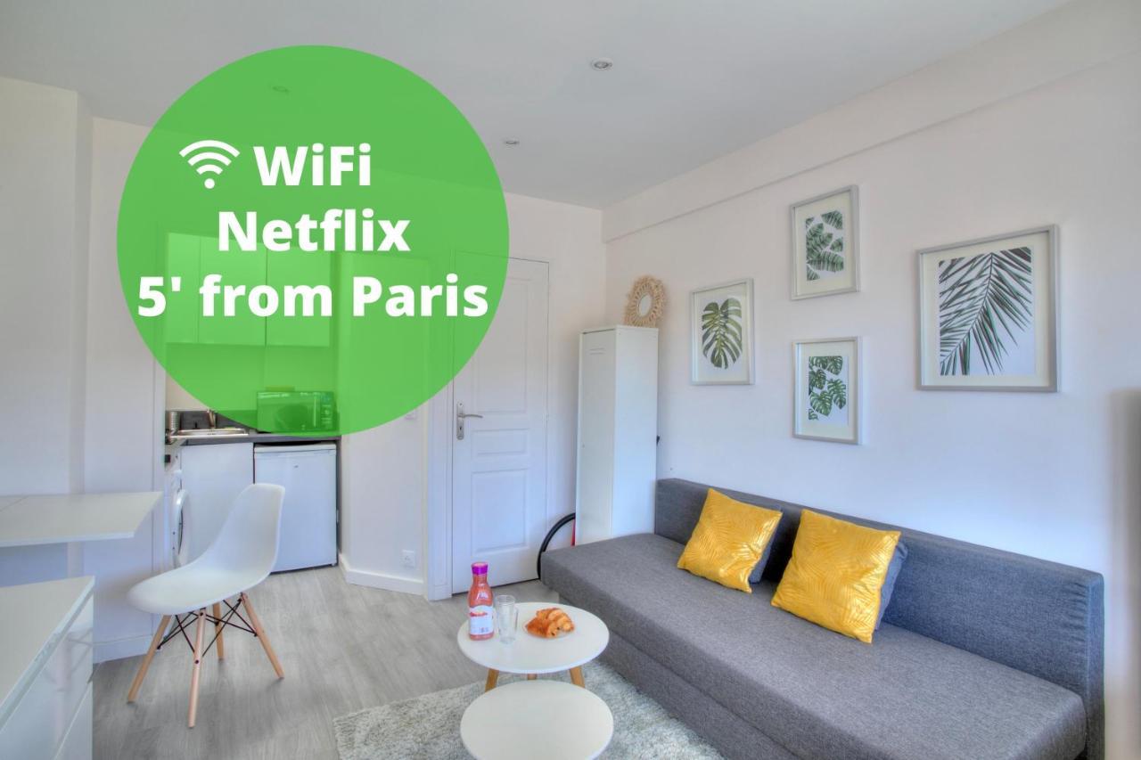 Le Tropi-Cosy - Studio Aux Portes De Paris Daire Gentilly Dış mekan fotoğraf